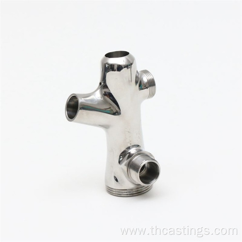 customized machine stainless steel casting beer taps parts